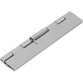Kipp Spring Hinge Spring Closed A=40, B=120, Form:A Without Hole, Steel Bright K1175.4012010